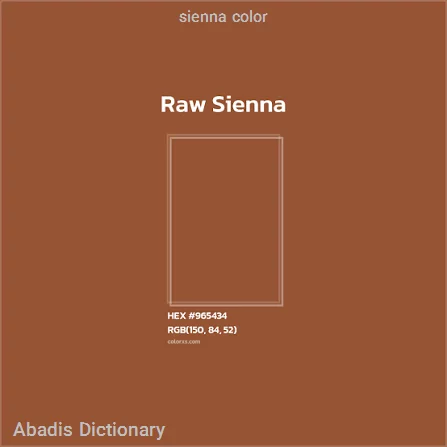 sienna color